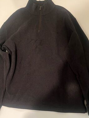 Rodd & Gunn Black Half-Zip Men's Sweater